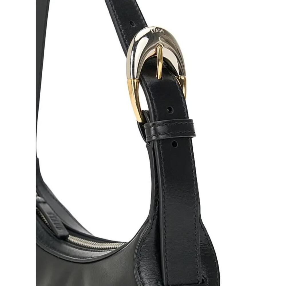 STAUD Owen Bag - Black Leather - NWT - Picture 3 of 13